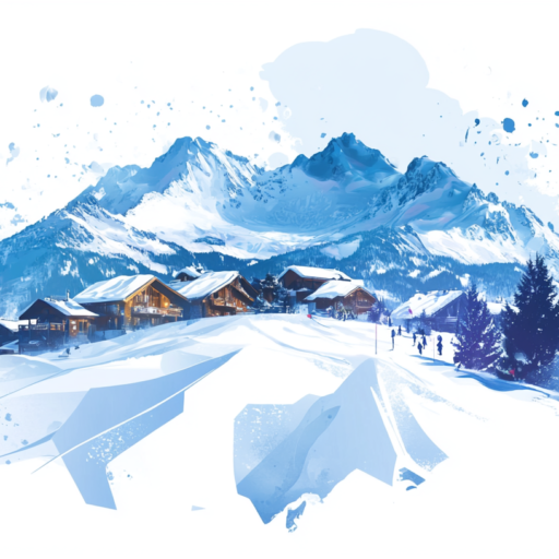 yecayeca logo sur fond blanc pour une station de ski sans tex f45dc9ce 6384 45f5 abc0 1d8d50679b17 0