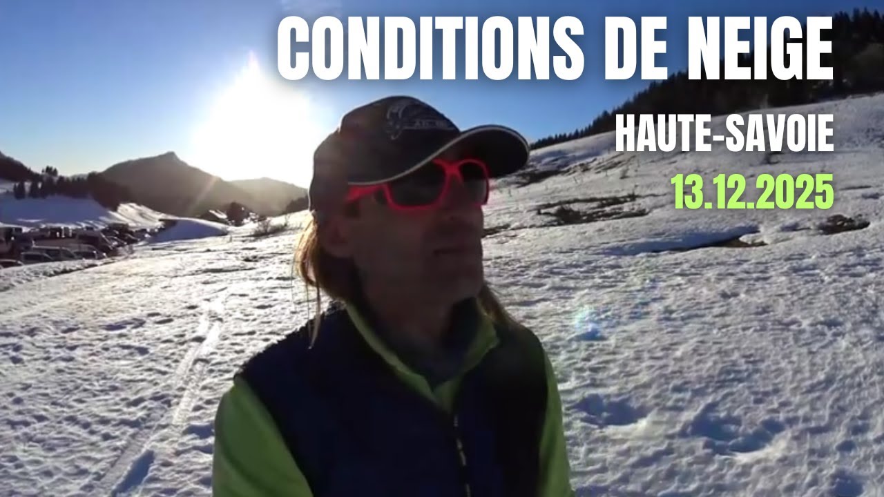 clusaz : conditions de ski difficiles mais un week end ensoleillé malgré la neige limitée